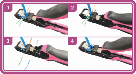 Terminate all wires with one Crimp